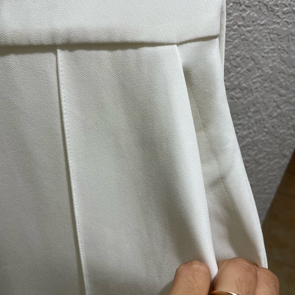 Simkhai Amiyah Halter Jumpsuit- White - Picture 6 of 7